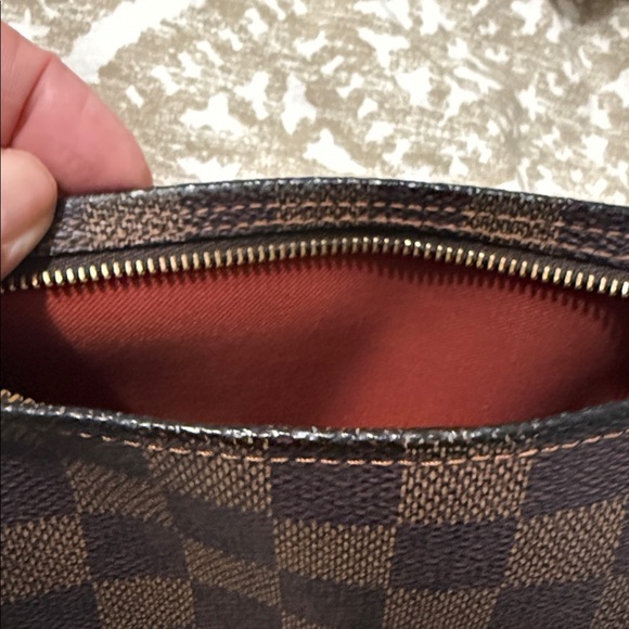Louis Vuitton Damier Ebene Trousse Pochette Crossbody Bag - Picture 12 of 13